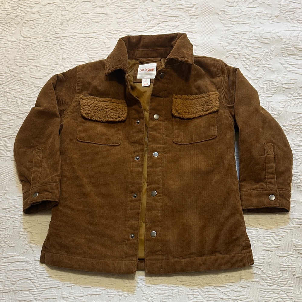 Boys corduroy shacket 3T